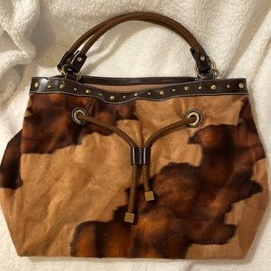 Western Boutique faux horse hand bag